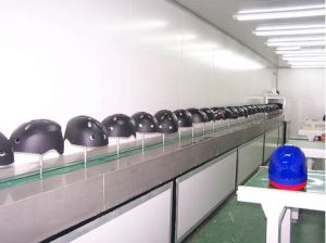 摩托車、電動(dòng)車頭盔噴漆線工藝